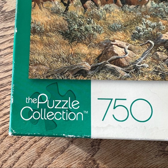 Wild Horse Mustang Jigsaw Puzzle The Distant Thunder Horse 2008 - Picture 8 of 11